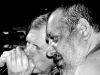Miloš Kocman a Bohoušek Cicko. Kapela 5 kilo ubrusu. Homér’s Memorial 2015. Foto René Pokorný.