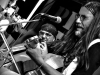 Kolben - Kavlík and Friends s Pepou Klíčem, křest CD Žití strůjce. Festival Napříč, Skalákův mlýn, srpen 2016. Foto Maryen