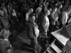Publikum oblečné, neoblečené. Festival Napříč - Konec léta u Skaláka. Srpen 2014. Foto Miro Trimay