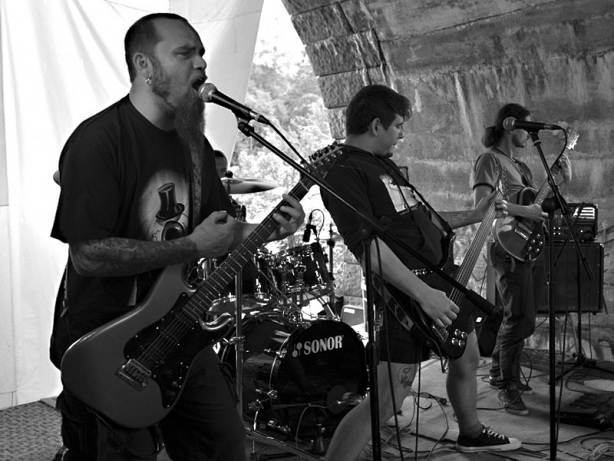 Znamenitá kapela Blaho19, Krákor 2013, foto © Vladimír Sabo