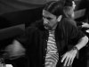 Vzácný host Oto, tvář kapel Terra Ignota a Kolben Kavlík. Potulný dělník 2015, Brno - RC Brooklyn. Foto Zdenek Vykydal