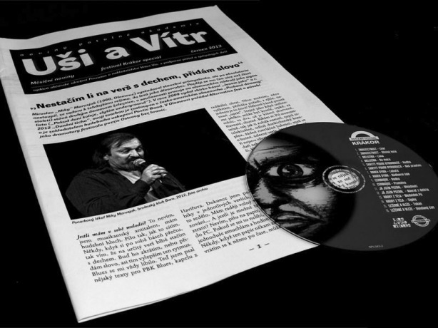 Uši a Vítr, Měsíční noviny ke Krákoru 2013 se samplerem Krákor 2012